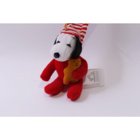 Peanuts, Snoopy, Soft Ornament, Red, Christmas, Vintage, Decor, ~ 251013-WH 1371 - Picture 2 of 3
